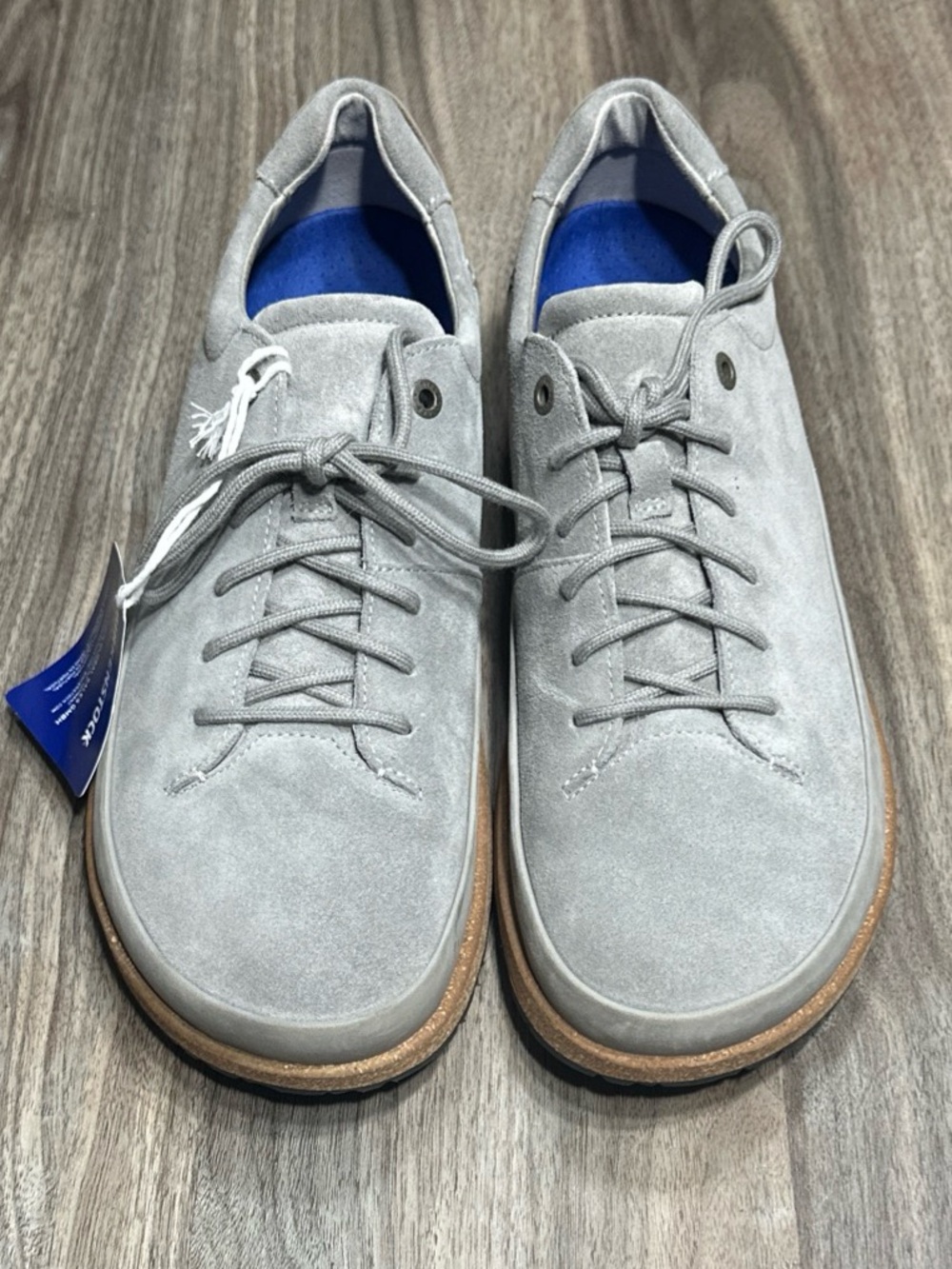 Birkenstock Honnef Low Men’s US 11 / EU 44 Gray Suede .